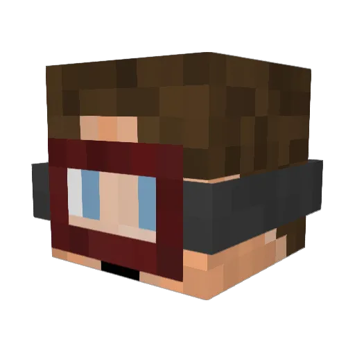 carnor03 Minecraft avatar head, 3D render