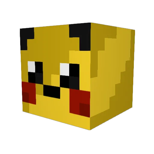 caro3197 Minecraft avatar head, 3D render