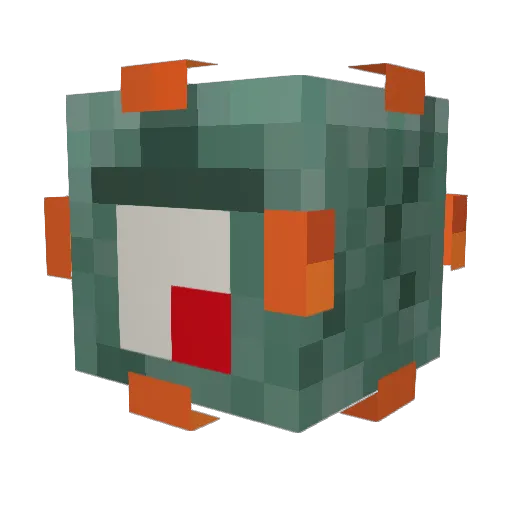 carodistroyer Minecraft avatar head, 3D render