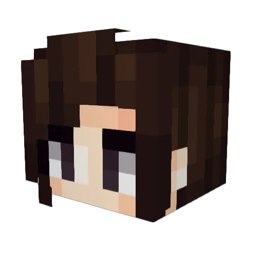 carolc00ter56 Minecraft avatar head, 3D render