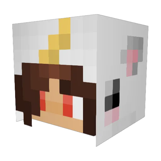 carolina_g99 Minecraft avatar head, 3D render