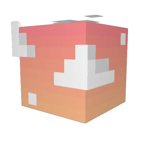 carolineee_11 Minecraft avatar head, 3D render