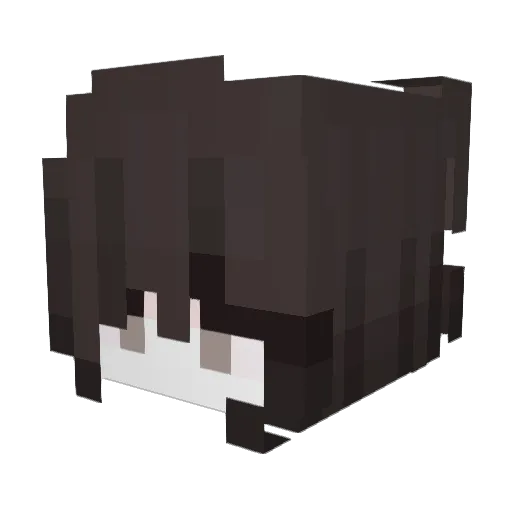carolstyless Minecraft avatar head, 3D render