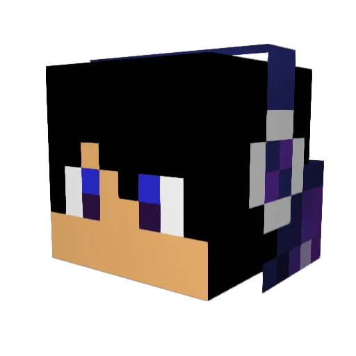 carpio_1406 Minecraft avatar head, 3D render