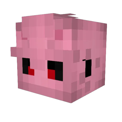 carpniko Minecraft avatar head, 3D render