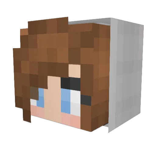 carrasco_97 Minecraft avatar head, 3D render