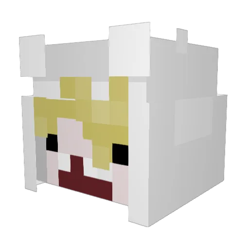 carseatheadsweat Minecraft avatar head, 3D render