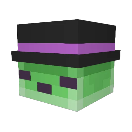 carsonam Minecraft avatar head, 3D render