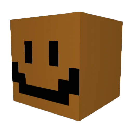 carterbonds Minecraft avatar head, 3D render