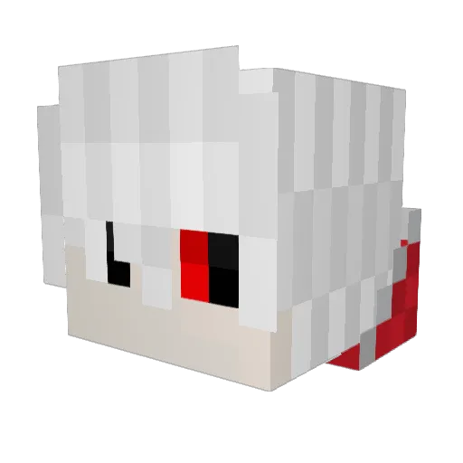 cartoonman927 Minecraft avatar head, 3D render