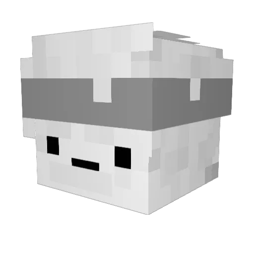 carxl77 Minecraft avatar head, 3D render