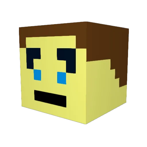 carxsor1 Minecraft avatar head, 3D render