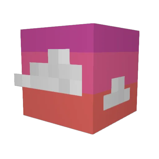caseyyoda Minecraft avatar head, 3D render