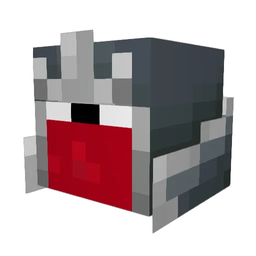 cashay Minecraft avatar head, 3D render