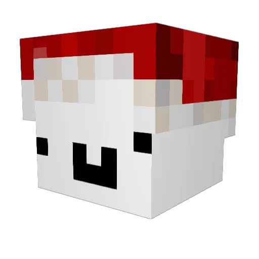 cashmerelc Minecraft avatar head, 3D render