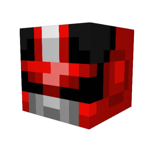 cashsuplex Minecraft avatar head, 3D render