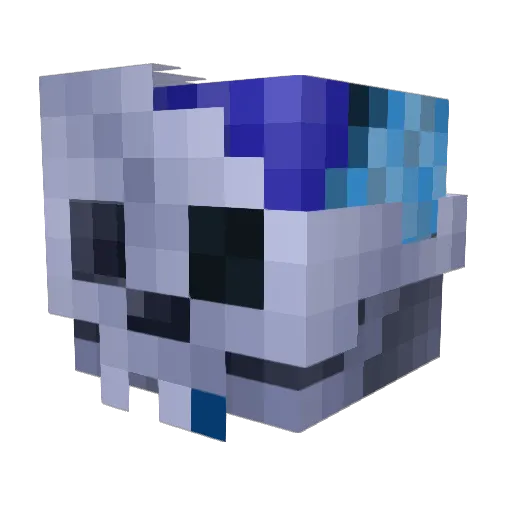 casimirou Minecraft avatar head, 3D render