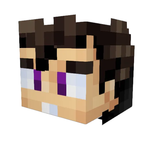 casimod0 Minecraft avatar head, 3D render