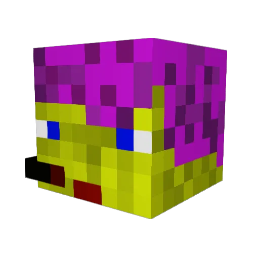 casper8719 Minecraft avatar head, 3D render