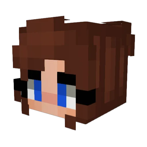 cassidyr16 Minecraft avatar head, 3D render