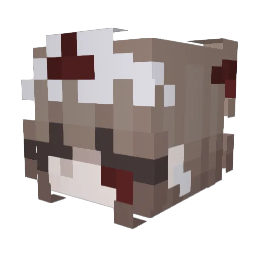 cassio69 Minecraft avatar head, 3D render