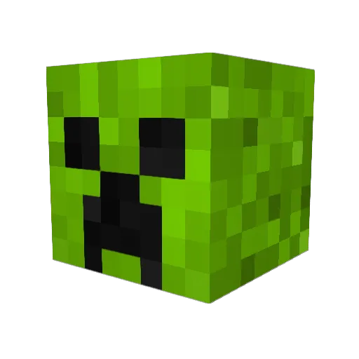 casstiel333 Minecraft avatar head, 3D render