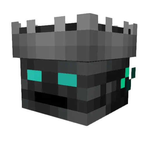 castlehead11 Minecraft avatar head, 3D render