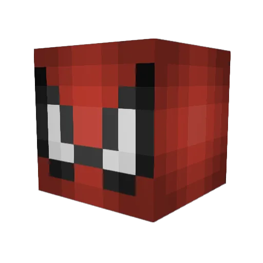 castseven77 Minecraft avatar head, 3D render