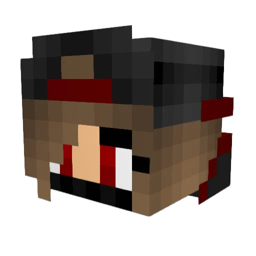 cat4452866 Minecraft avatar head, 3D render