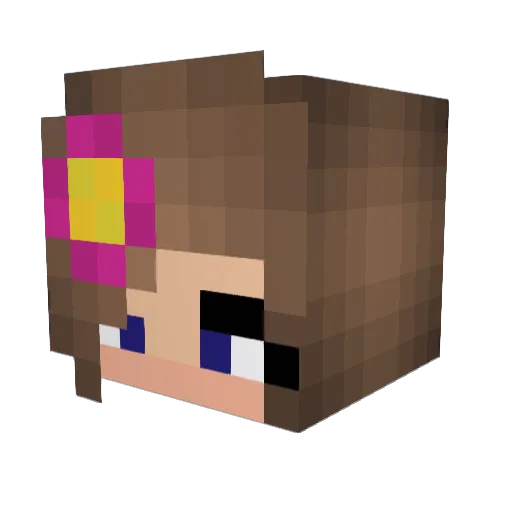 catakk Minecraft avatar head, 3D render