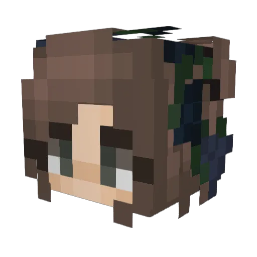 catandhammy188 Minecraft avatar head, 3D render