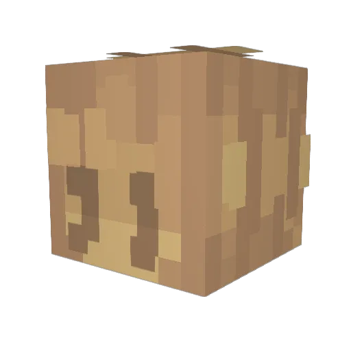 catayrph Minecraft avatar head, 3D render