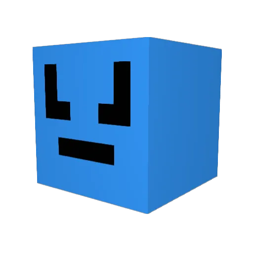 catbloxity Minecraft avatar head, 3D render