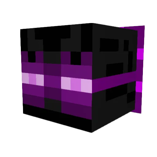 catboi24 Minecraft avatar head, 3D render