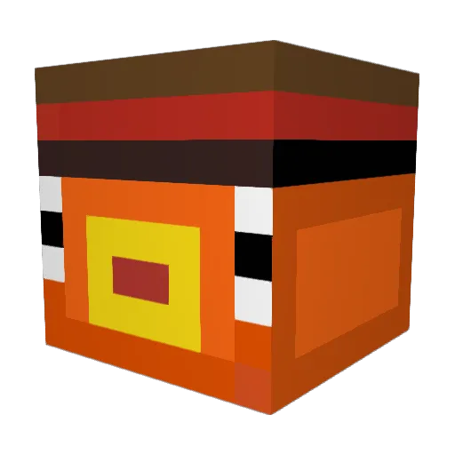 catboyhxvok Minecraft avatar head, 3D render