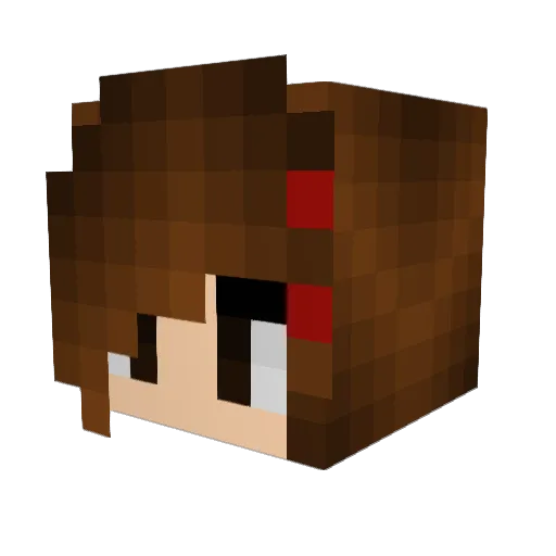 catbug417 Minecraft avatar head, 3D render