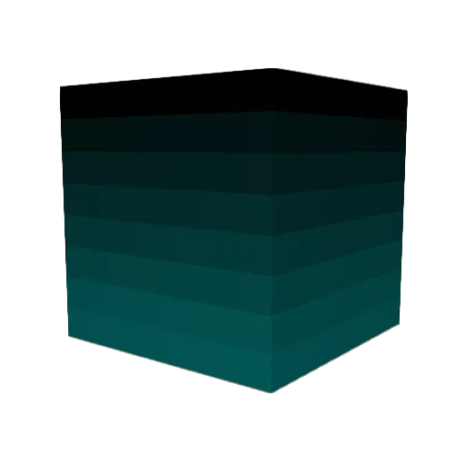cate01 Minecraft avatar head, 3D render