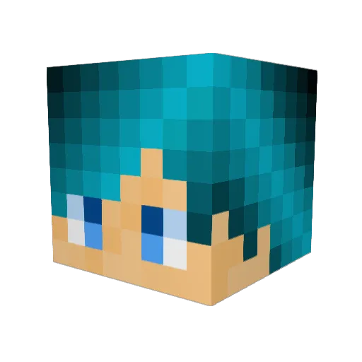 catfang21 Minecraft avatar head, 3D render