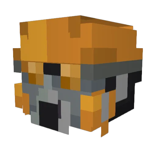 catgotyourtongue Minecraft avatar head, 3D render