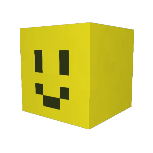 cathardy Minecraft avatar head, 3D render