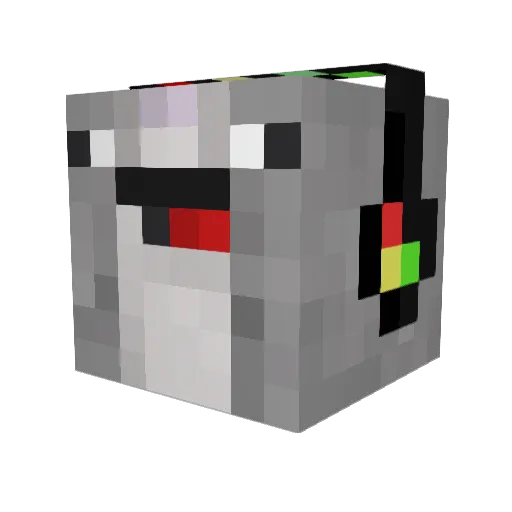 catherine9955 Minecraft avatar head, 3D render