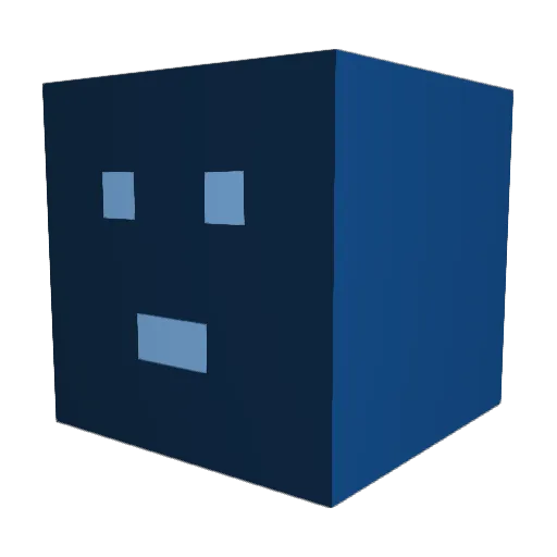 catherineeeeee Minecraft avatar head, 3D render