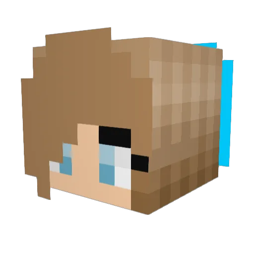 catlover24601 Minecraft avatar head, 3D render