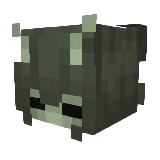 catmealz Minecraft avatar head, 3D render