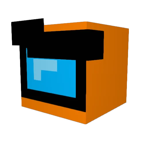 catmogus Minecraft avatar head, 3D render