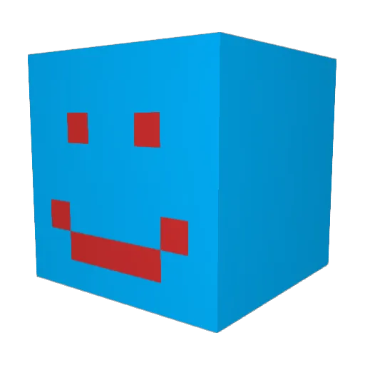 catnamehere Minecraft avatar head, 3D render