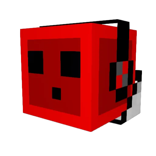 catobi Minecraft avatar head, 3D render