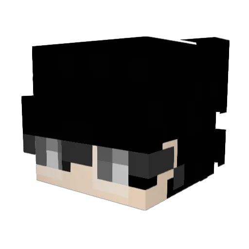 catocatto Minecraft avatar head, 3D render