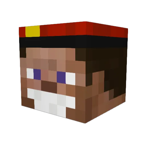 catoche1944 Minecraft avatar head, 3D render