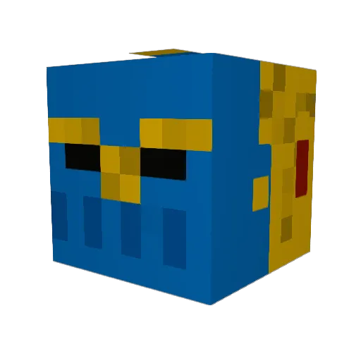 catonamat Minecraft avatar head, 3D render